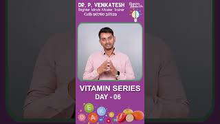 Vitamin Series Day 06  Vitamin E  Health Benefits Of Vitamin E  Vitamin E Benefits [upl. by Enisaj]