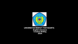 Midterm Creative Writing English Literature Univerrsitas Respati Yogyakarta [upl. by Nolyarg250]