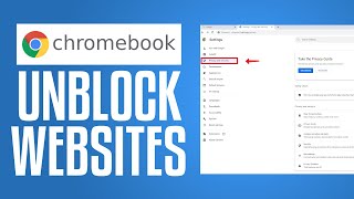 How To Unblock Websites On School Chromebook 2024  Complete Tutorial Step by Step [upl. by Petronella]