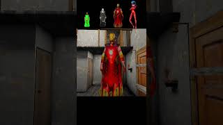 Baldi Granny Evilnun Iron Granny Ladybug Small To Large 🤯😱  Granny Grandpa Funny Trolling shorts [upl. by Nolham]