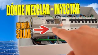 Dónde Mezclar e Inyectar Energía Solar Eficientemente  Consejos y Recomendaciones [upl. by Eugene]