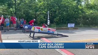 Soap Box Derby held in Cape Girardeau [upl. by Annawt]