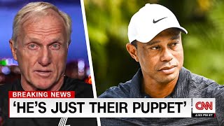 Greg Norman ATTACKS Tiger Woods AGAIN [upl. by Ardehs]