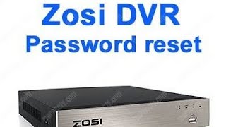 ZOSI DVR RESET WITH MOUSE [upl. by Mag383]