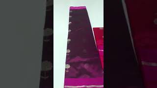 Pattu Soft Silk Saree Chanderi Handloom Contact9770530638 saree sareefashion [upl. by Dacey]