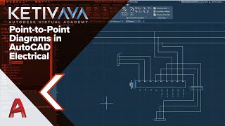 PointtoPoint Diagrams in AutoCAD Electrical  Autodesk Virtual Academy [upl. by Joachim144]