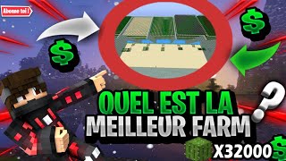 COMPARATIF DE LA MEILLEURE FARM A CACTUS DANS MINECRAFT [upl. by Burkhart]