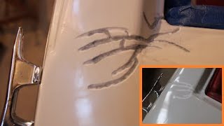 GelcoatFiberglass Crack Repair MarineTex Epoxy [upl. by Aneba]