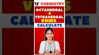 12th Chemistry Octahedral amp Tetrahedral Voids Quarterly Exam Important Question 2024 quarterlyexam [upl. by Simara]