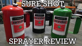 Sure Shot Sprayer Review  Better than anything  Iron Wolf Industrial [upl. by Inanak949]