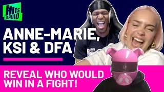 KSI AnneMarie and Digital Farm Animals on their new track Dont Play  Hits Radio [upl. by Learrsi]