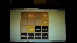 524288 tile at the 2048 game 1024 version [upl. by Seira]