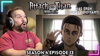 New Anime Fan Reacts To Attack on Titan Season 4 Episode 13  Children of the Forest [upl. by Eniortna]