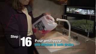 How To Winterize RV Travel Trailer Water System [upl. by Fernyak]