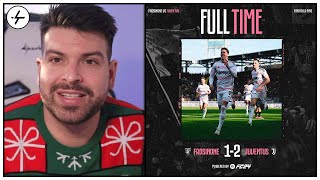 FROSINONE JUVENTUS 12  SOFFERENZA SOFFERENZA SOFFERENZA MA 3 PUNTI DORO E UN SUPER YILDIZ [upl. by Wrightson]