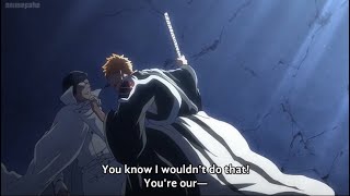 Ichigo vs Ishida Full Fight Ichigo Death  Bleach Thousand Year Blood War Arc Part 3 Episode 4 [upl. by Wylen994]