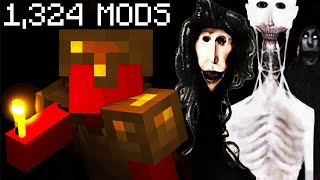 Surviving 100 Days Of EVERY SINGLE Horrifying Minecraft Horror Mod [upl. by Boru]