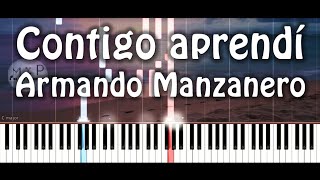 Armando Manzanero  Contigo aprendi Piano Cover [upl. by Francklyn348]