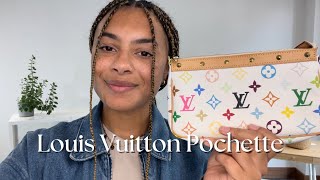 Louis Vuitton Murakami Pochette Review [upl. by Livi777]