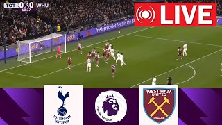 🔴Live  Tottenham vs West Ham I English Premier League 202425 Season Full Match [upl. by Alberto]