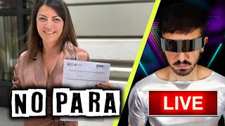 MACARENA OLONA SE PRESENTA A LAS ELECCIONES  InfoVlogger LIVE [upl. by Hait516]