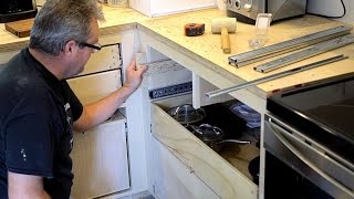 How To Install Drawer Slides The Easy Way [upl. by Nohshan]