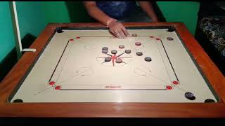 Amazing Finish in carrom board game [upl. by Terti]