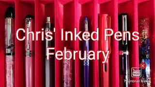 Chris Inked Pens  February [upl. by Aronson943]