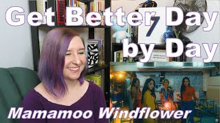 POET REACTS to MAMAMOO WINDFLOWER Lyrics [upl. by Lrat]