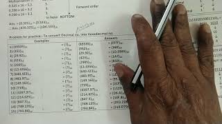 12 th bifocal Electronics Paper 2 Chapter 1 Decimal to hexadecimal convertion part 2 [upl. by Anawed134]