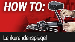 HOW TO Lenkerendenspiegel montieren gazzini [upl. by Arline601]