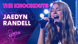 Jaedyn Randell Performs Sias Titanium  The Knockouts  The Voice Australia [upl. by Viridis]