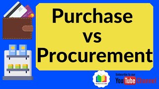 Purchasing Vs Procurement Difference Explained [upl. by Christos]