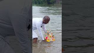 Ganpati visarjan puja vidhi 2023गणपती विसर्जनanant chturdashiganpati visarjan [upl. by Ancalin]