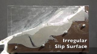 Irregular Slip Surface Model  Landslide Demonstration [upl. by Aseeral]