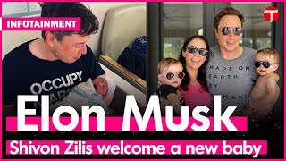 Elon Musk Welcomes 12th Child with Shivon Zilis  SpaceX  Tesla [upl. by Ahsinel]