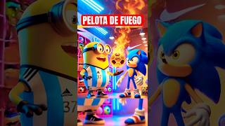 PELOTA DE FUEGO 🔥 comedia sonic [upl. by Nnagem]