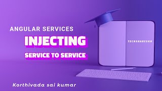 Injecting one service into other service  Angular Services  Part  5 [upl. by Philippine]