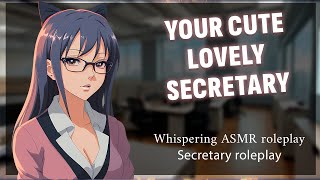 Cute Personal Assistant Or Secretary Roleplay F4M Whisper RoleplayASMR RP Girlfriend [upl. by Asiral]