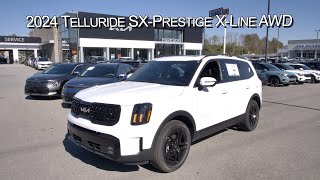 New 2024 Glacial White Kia Telluride SXPrestige XLine AWD at Parkside Kia [upl. by Katerine]