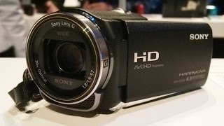 Review Of Sony Handycam CX410VE With 89 Megapixels and Balanced Optical SteadyShot [upl. by Neall787]