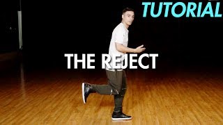 How to do The Reject Step Hip Hop Dance Moves Tutorial  Mihran Kirakosian [upl. by Ahsilyt]