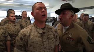 Marine Drill Instructors DESTROYING Recruits [upl. by Suvart]