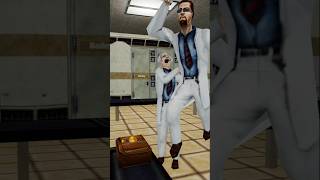 Old Scientist vs Robber  HalfLife [upl. by Berhley]