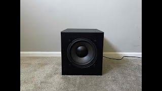 Polk Audio PSW350 Home Theater Powered Active Subwoofer [upl. by Annais]