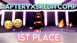 Winners of the edit comp apteryx5keditcomp 🥳💕 [upl. by Swainson]