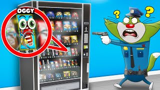 Oggy Hide In Vending Machine To Avoid Jack [upl. by Pitzer]