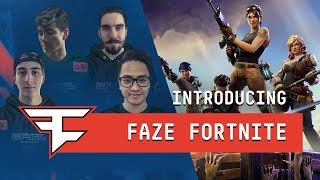 Introducing the FaZe Fortnite Pro Team [upl. by Eerej]