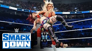 Charlotte Flair and Asuka overcome Damage CTRL SmackDown highlights Oct 6 2023 [upl. by Armillda]