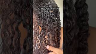 Flaxseed gel prepoo 👩🏽‍🦱type4naturalhair prepoo haircare naturalhairtips [upl. by Aisatana]